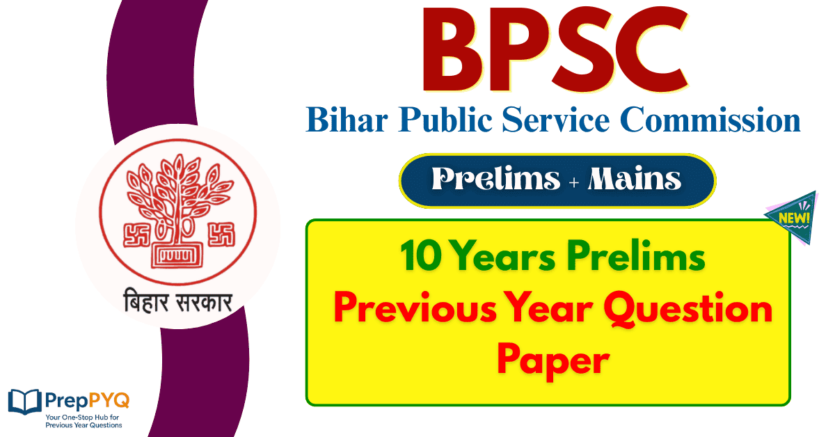 BPSC Prelims Previous Year Question Paper