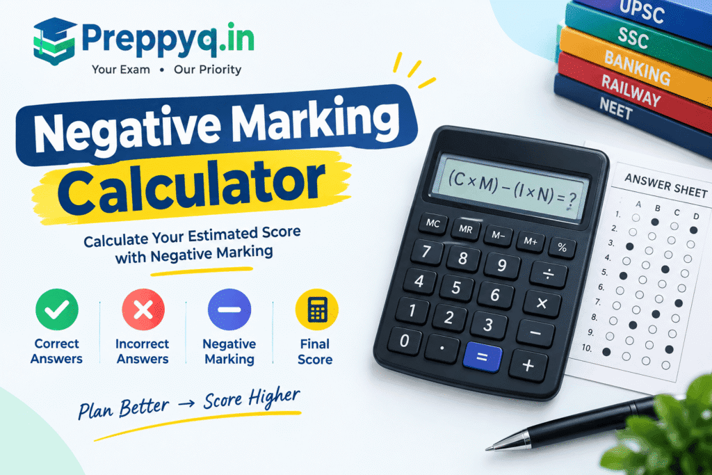 Negative Marking Calculator