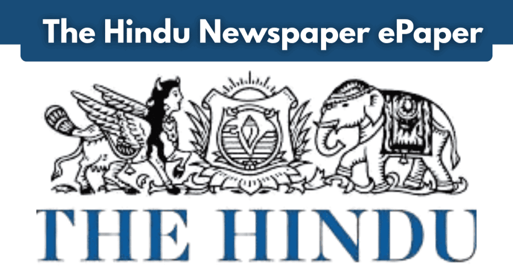The Hindu Newspaper ePaper
