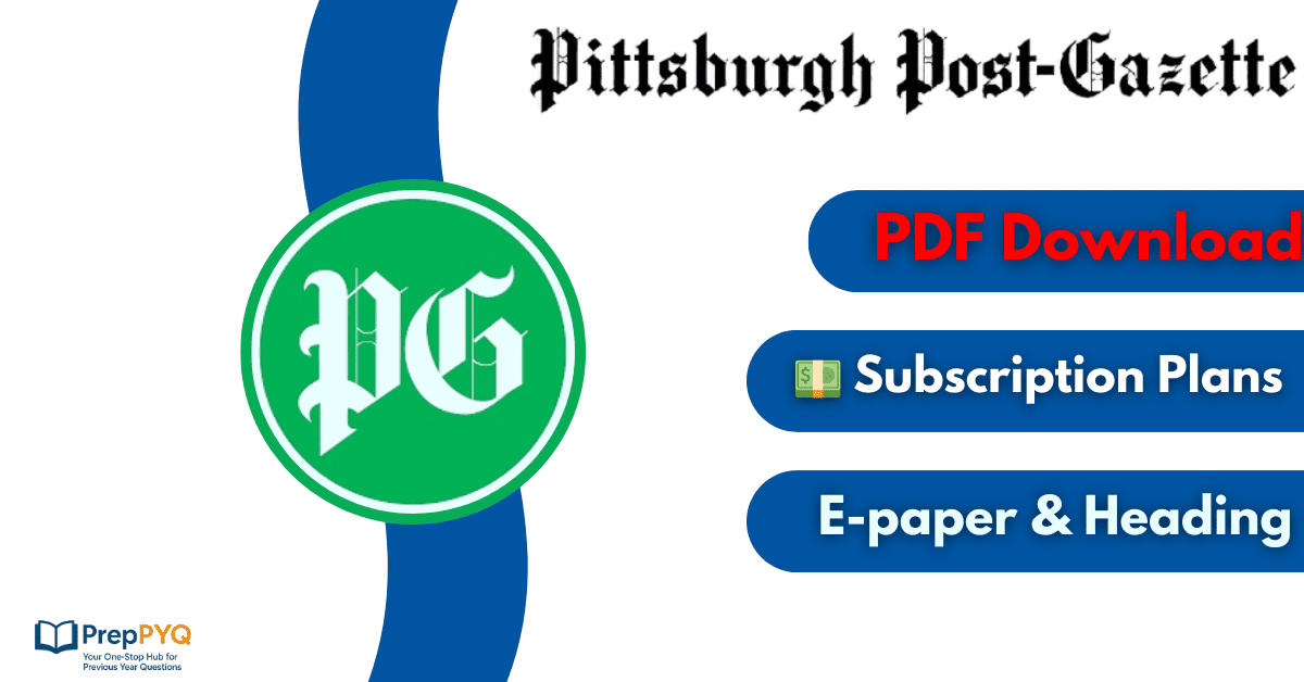 Pittsburgh Post-Gazette Newspaper