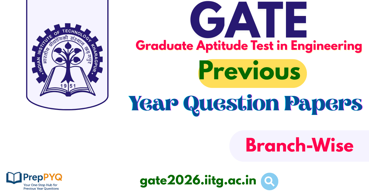 GATE Exam Previous Year Question Papers