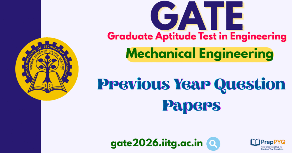 Last 15 Years GATE Previous Year Question Papers
