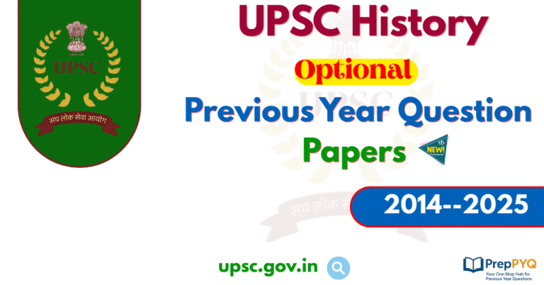 UPSC History Optional Previous Year Question Papers PDF Free Download ...