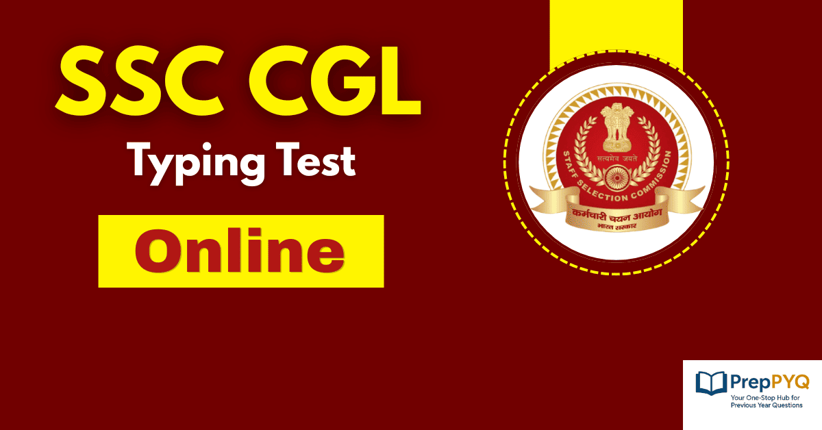 SSC CGL Typing Test Online Free