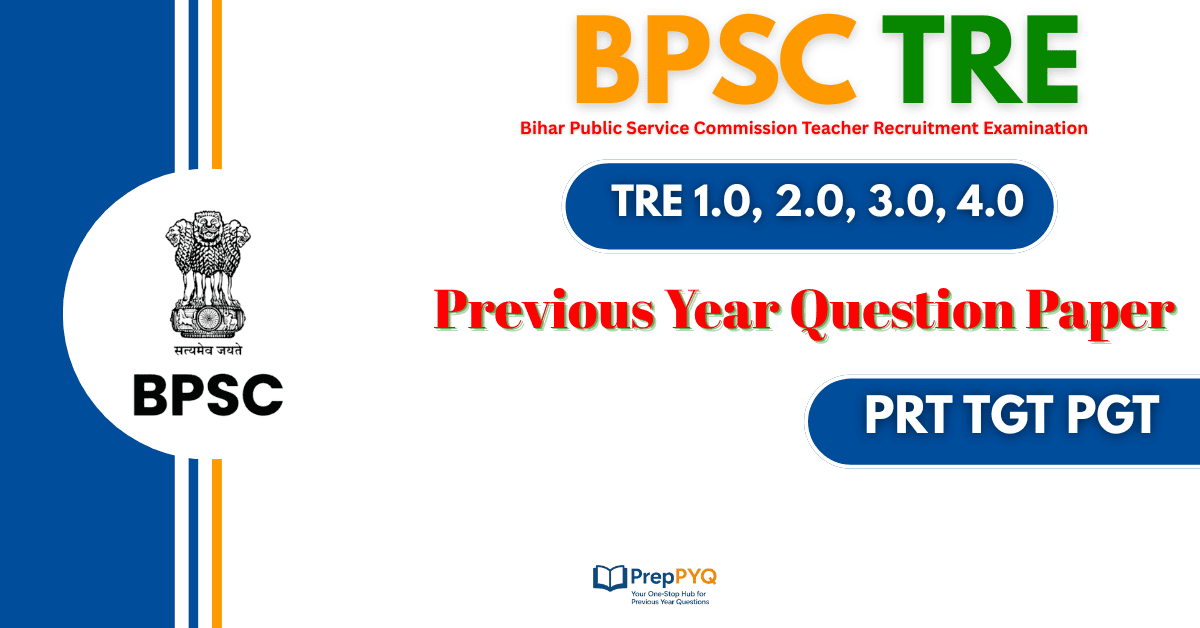 BPSC TRE Previous Year Question Paper