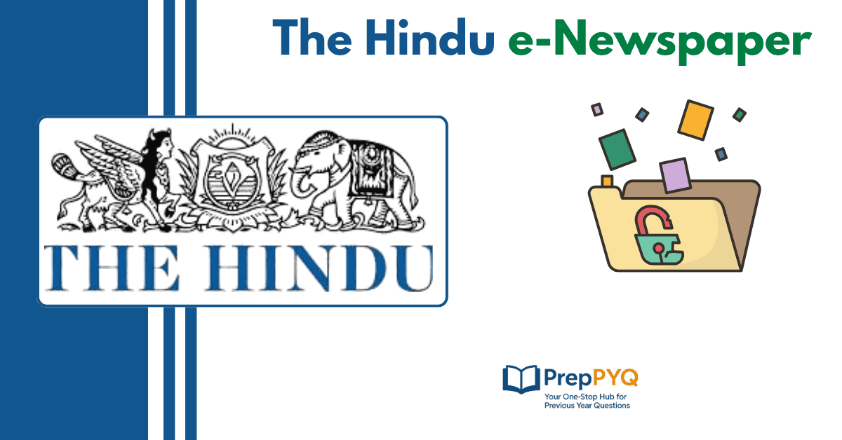 The Hindu e-Newspaper PDF