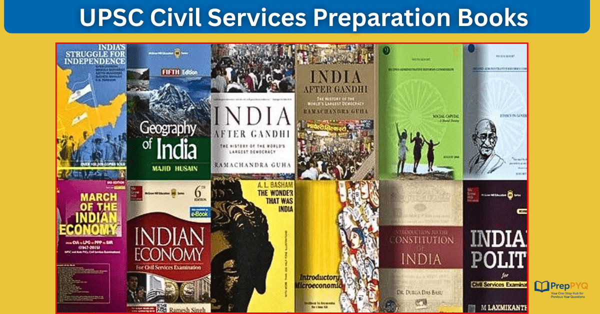 UPSC Civil Services Preparation Books 2026