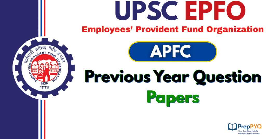 UPSC EPFO Previous Year Question Papers